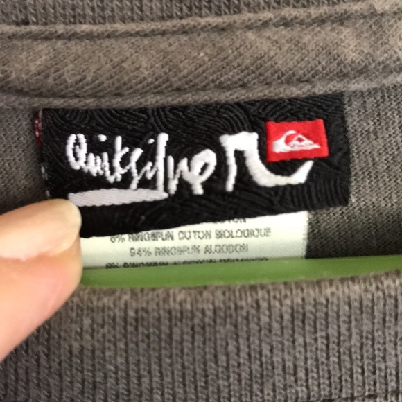 QUIKSILVER MENS GRAPHIC TEE EUC! Size L - Picture 3 of 6
